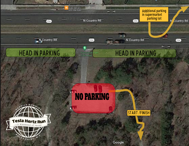 Tesla Hertz parking map